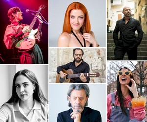 Un collage degli ospiti