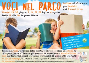 locandina della rassegna di letture