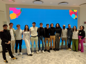 il gruppo dei finalisti