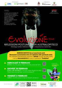 La locandina dello spettacolo
