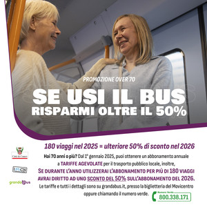 Un'immagine della campagna abbonamenti