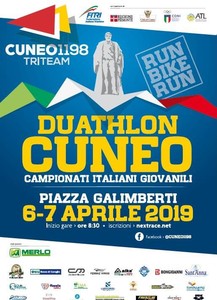 manifesto Campionati Italiani Giovanili di Duathlon 2019