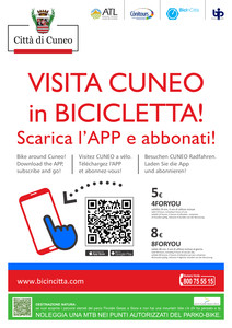 Locandina Abbonamenti turistici Bicincittà: arriva l'App