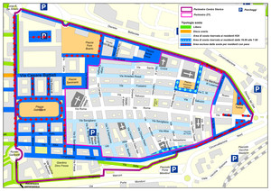 Offerta parcheggi nel centro città - Aree di sosta per residenti
