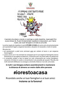 volantino del vignettista Paparelli