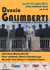 25 luglio - per non dimenticare Duccio Galimberti