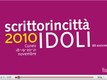 scrittorincittà