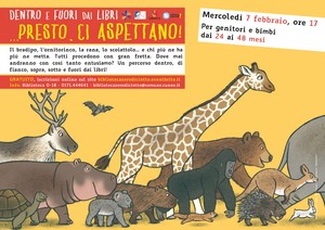 Dentro e fuori dai libri... presto, ci aspettano!