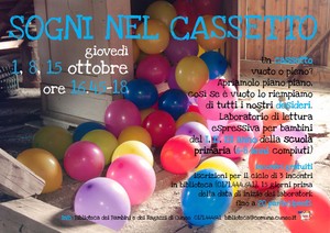 Locandina del laboratorio di lettura