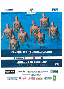 Manifesto Campionati Italiani Assoluti di Nuoto Sincronizzato 2017