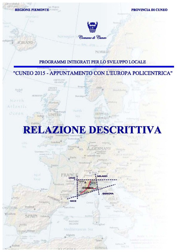 Immagine raffigurante la copertina della relazione descrittiva: clicca per scaricare il pdf
