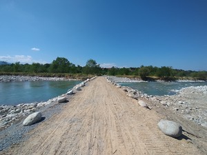 Il passaggio sul Gesso
