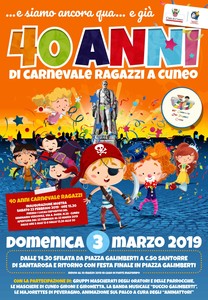 Manifesto carnevale Cuneo 2019