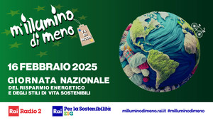 La locandina ufficiale dell’edizione 2025 di M’illumino di meno