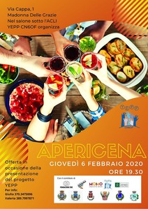 locandina apericena