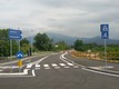 Il nuovo incrocio di via Savona con via del Borgo Gesso