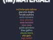 (Im)materiali