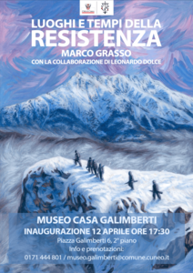 Locandina mostra Luoghi e Tempi della Resistenza