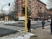 nuovo impianto semaforico in corso De Gasperi