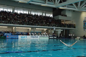 immagine dei Campionati Italiani dello scorso anno allo Stadio del Nuoto di Cuneo