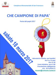 Che campione di papà