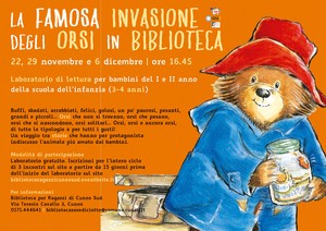 Locandina del laboratorio di lettura