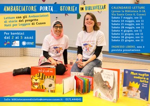 Ambasciatori di storie in biblioteca