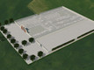 Rendering progetto - vista aerea