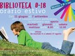 Biblioteca 0-18 | orario estivo