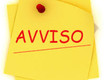 cartello avviso