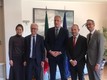 Nella foto il sindaco Federico Borgna, l’Assessore Serale, la Direttrice Enit in Corea Song Eui Lee, l’Ambasciatore italiano a Seul Federico Failla e il Direttore della Camera di Commercio italiana a Seul Jacopo Giuman