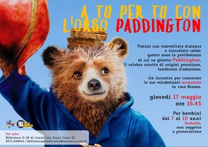 A tu per tu con l'orso Paddington