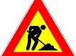 cartello lavori