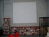 interno della biblioteca