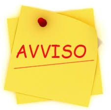 cartello avviso