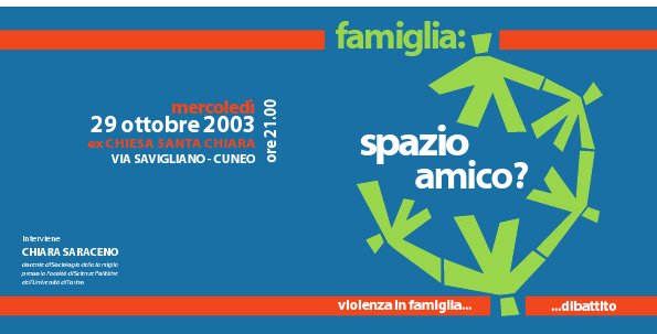Locandina Famiglia Spazio Amico