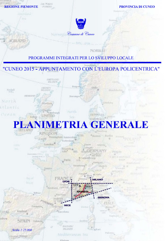 Immagine raffigurante la copertina della planimetria generale