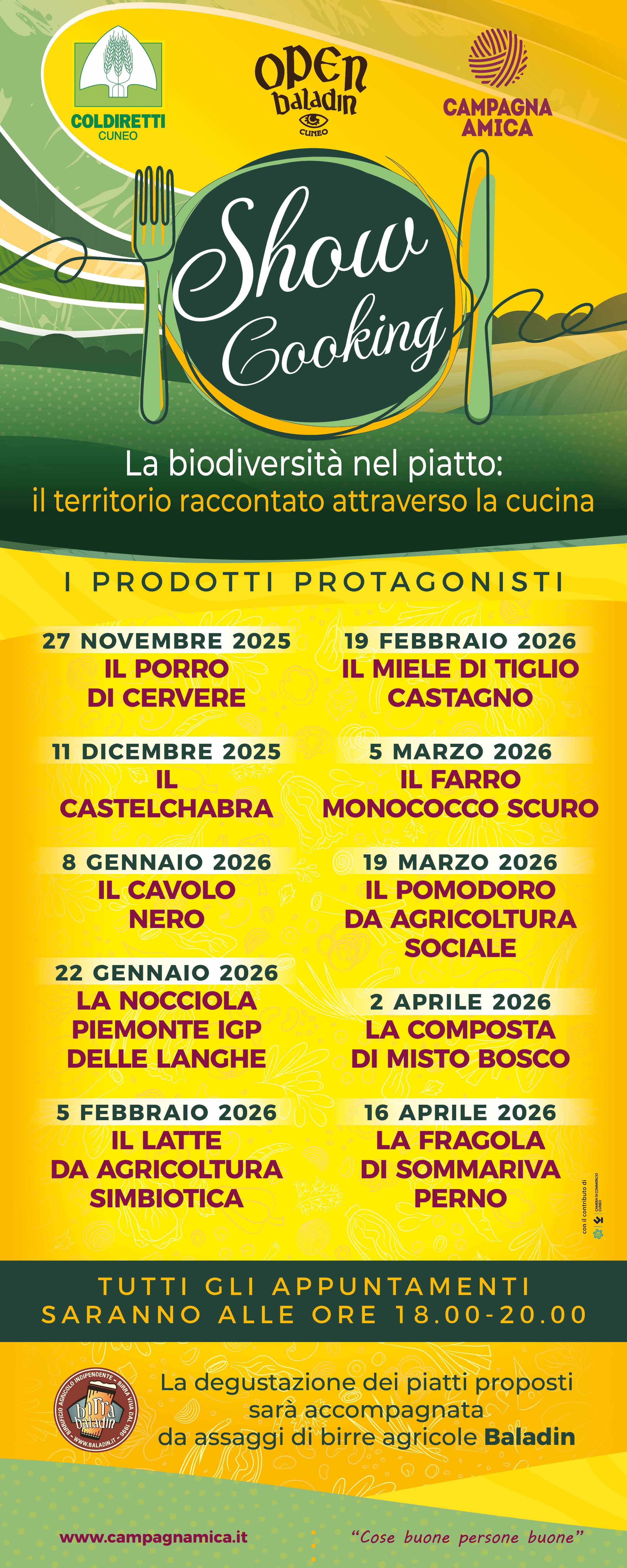 Show Cooking: Gennaio