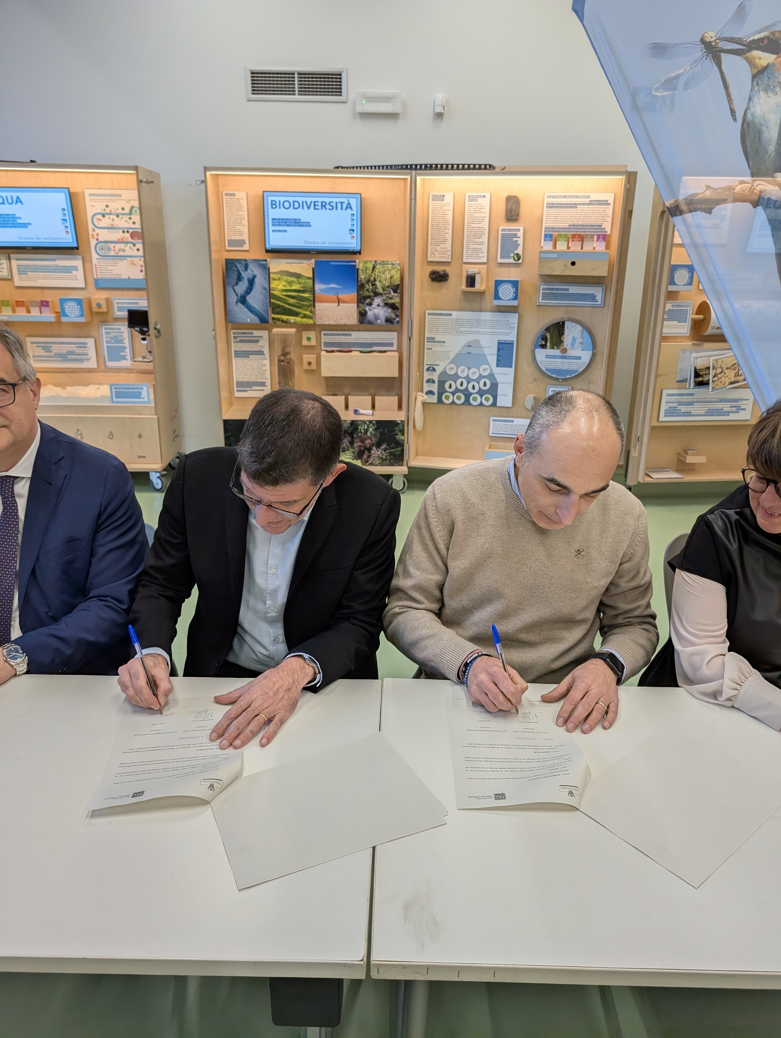 Firmata la partnership di collaborazione scientifica tra il Parco Fluviale Gesso e Stura e il Museo  Regionale di Scienze Naturali