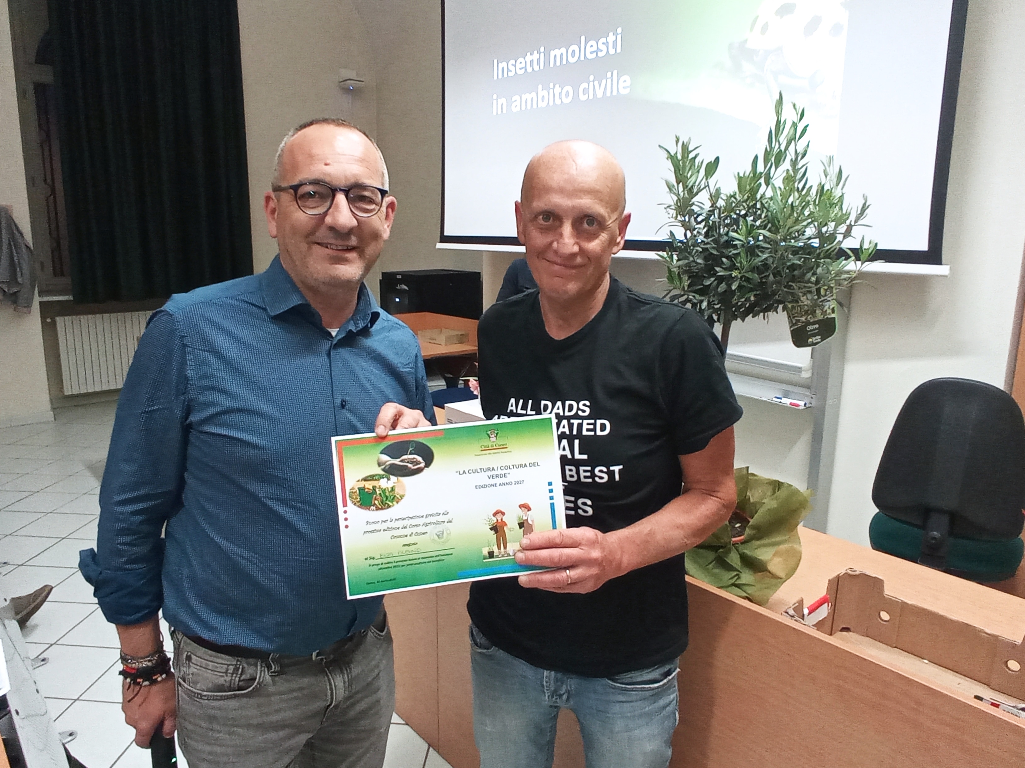 Con la 35ª edizione del corso “La cultura/coltura del verde” il Comune di Cuneo ha formato nuovi appassionati di orto e giardinaggio