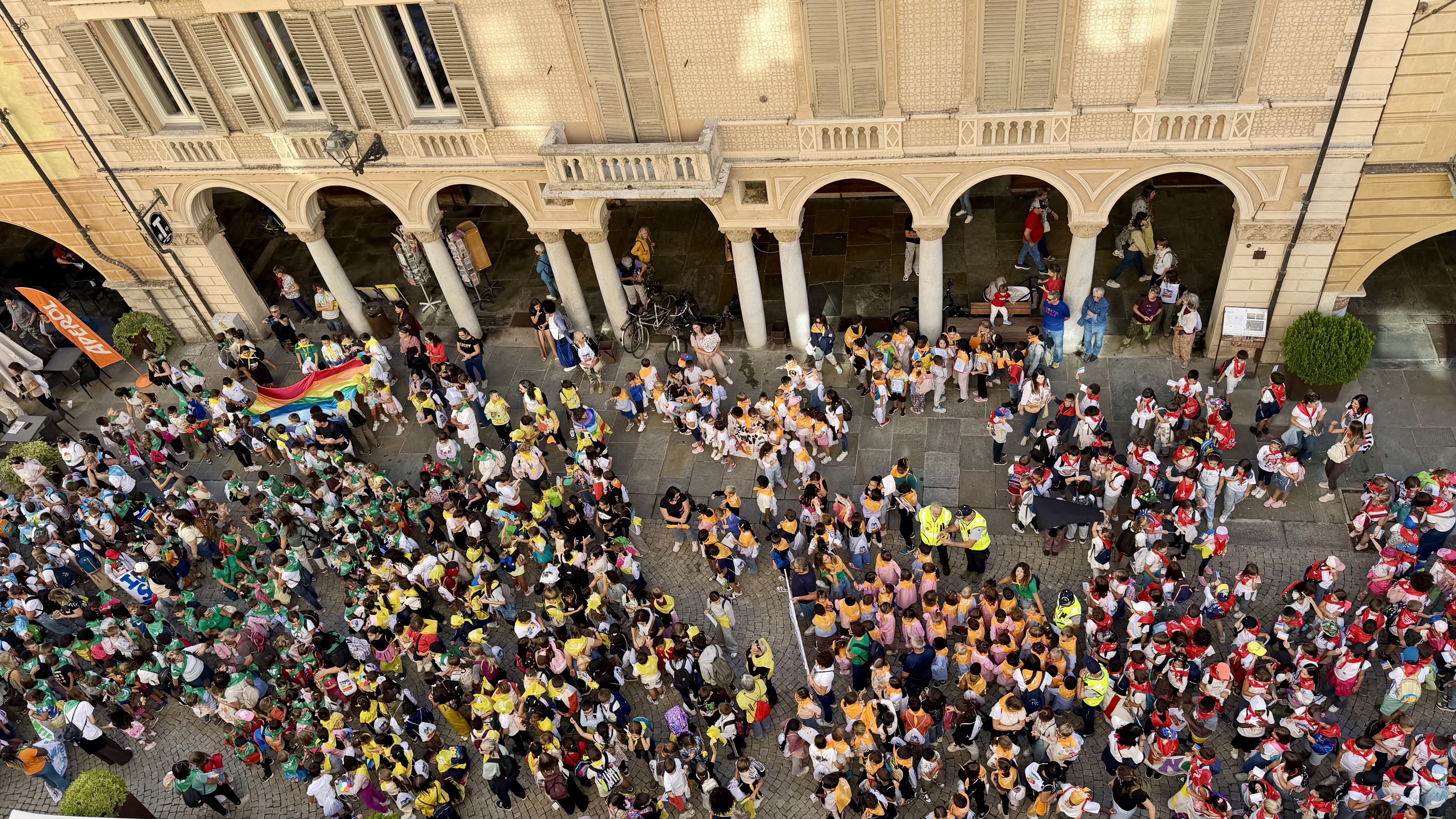Mille bambini in marcia per la pace
