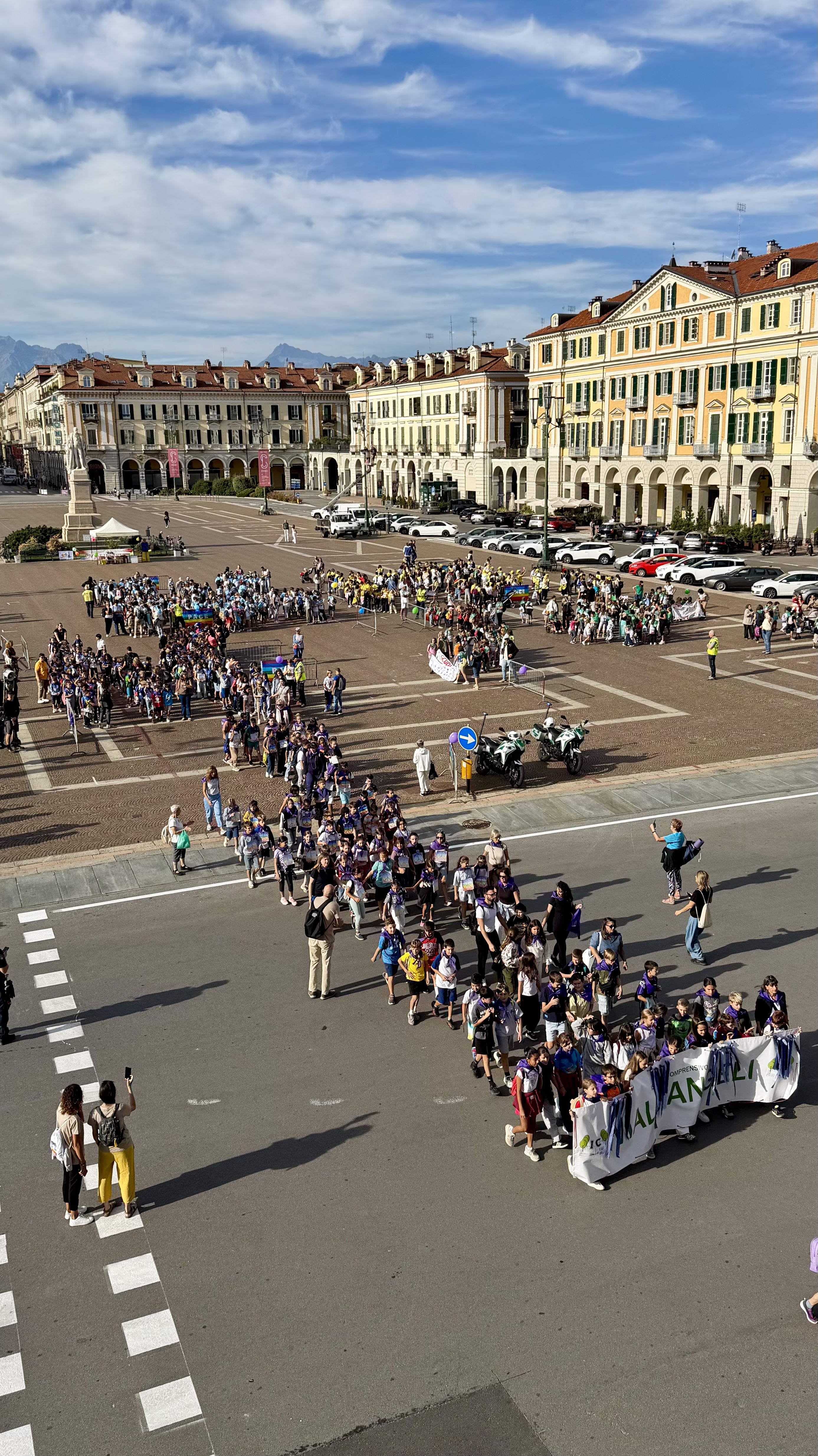 Mille bambini in marcia per la pace