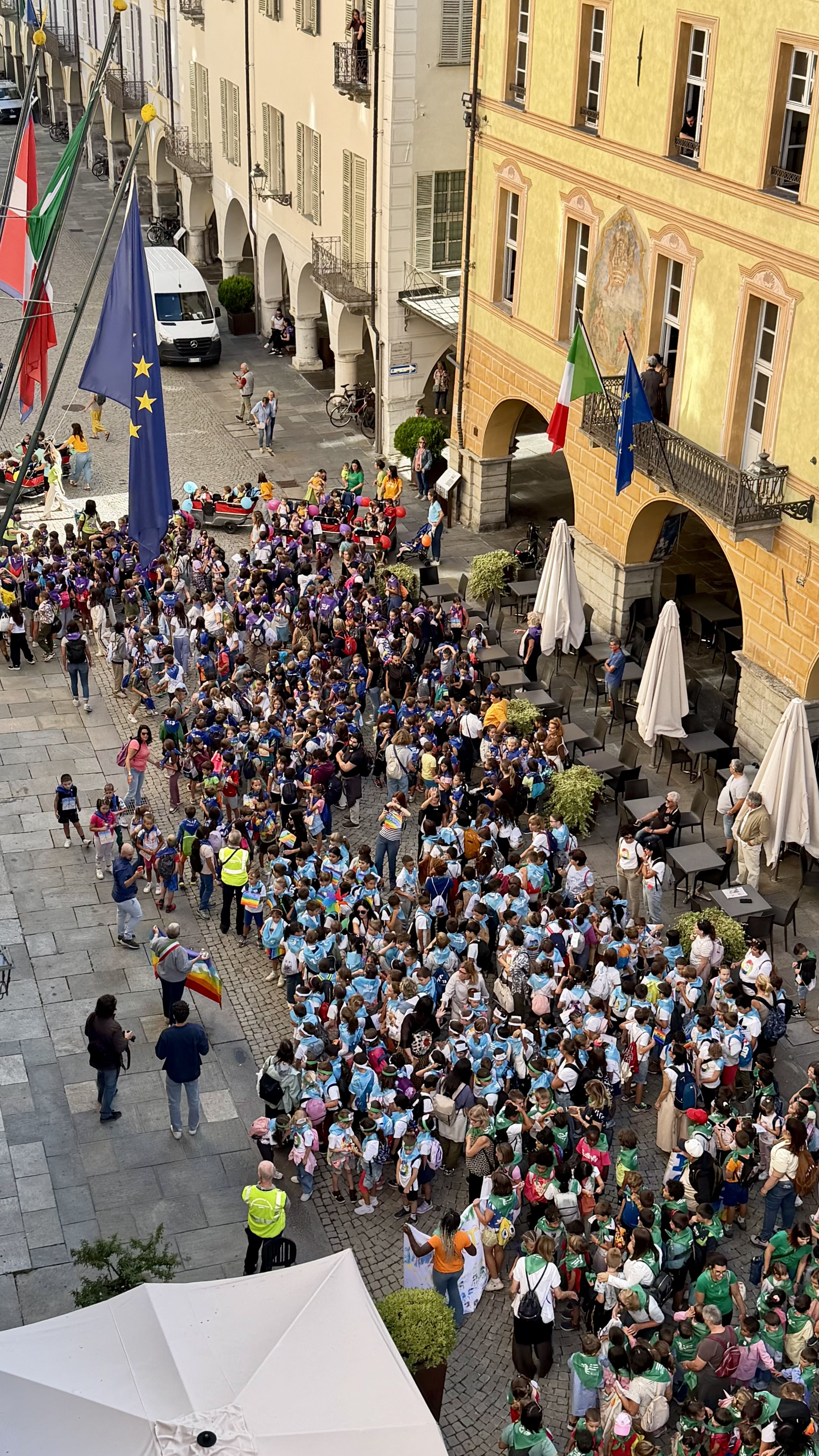 Mille bambini in marcia per la pace