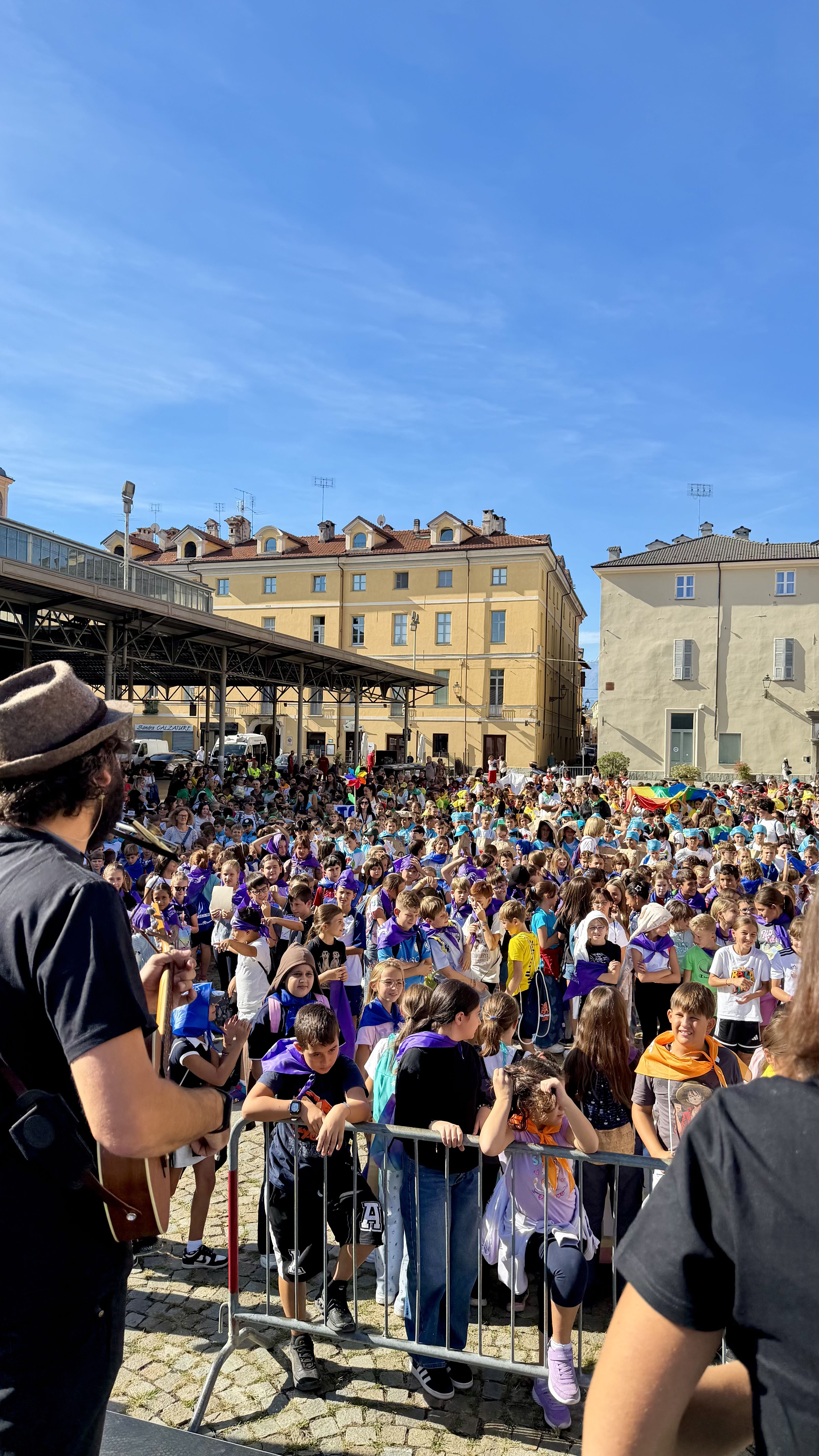 Mille bambini in marcia per la pace