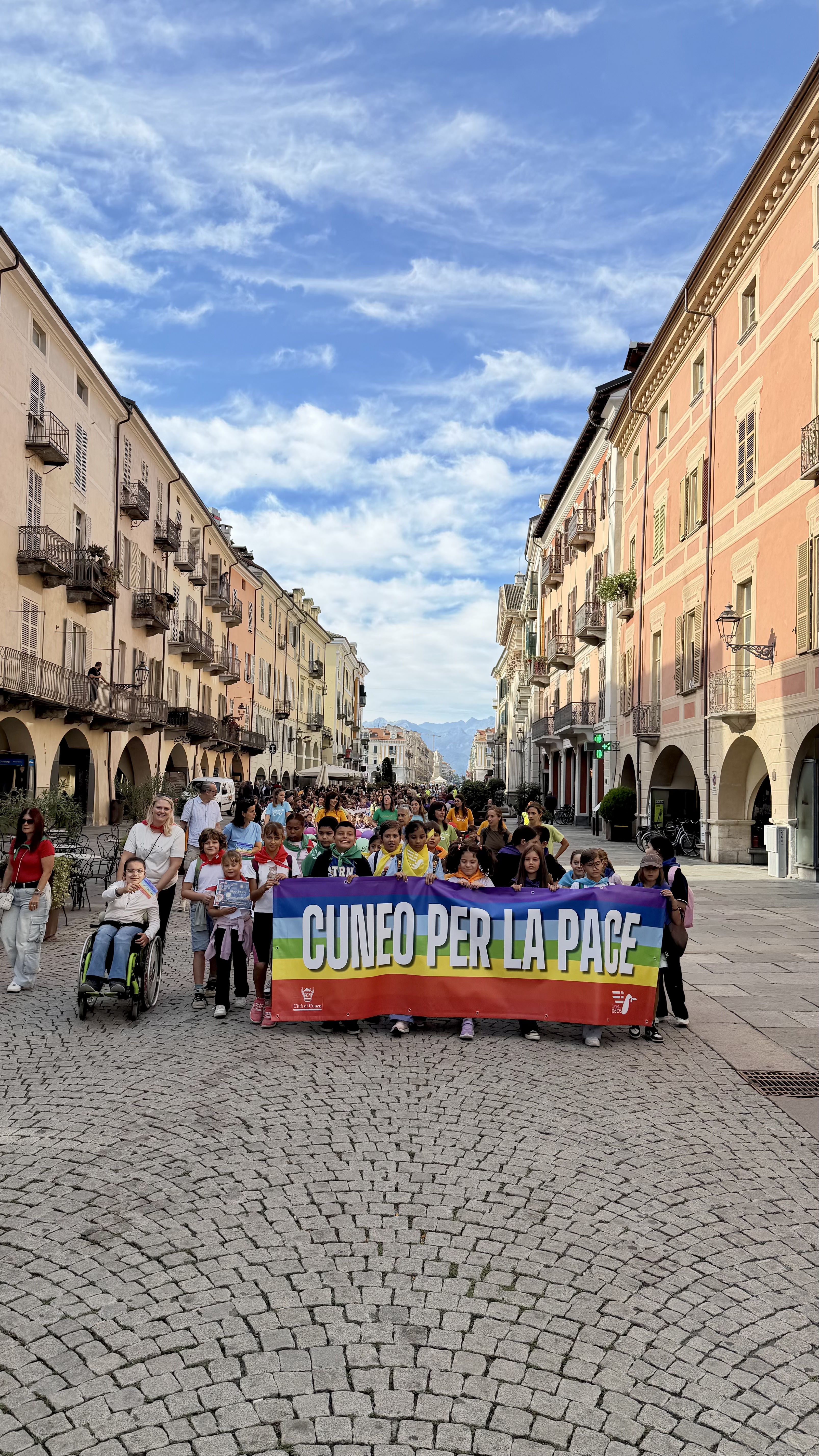 Mille bambini in marcia per la pace